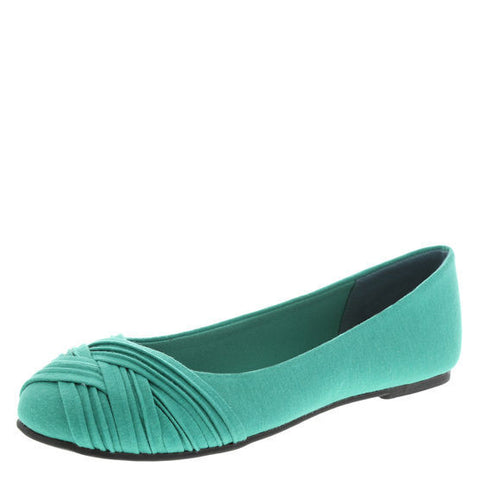 Cayley Pleated Flat